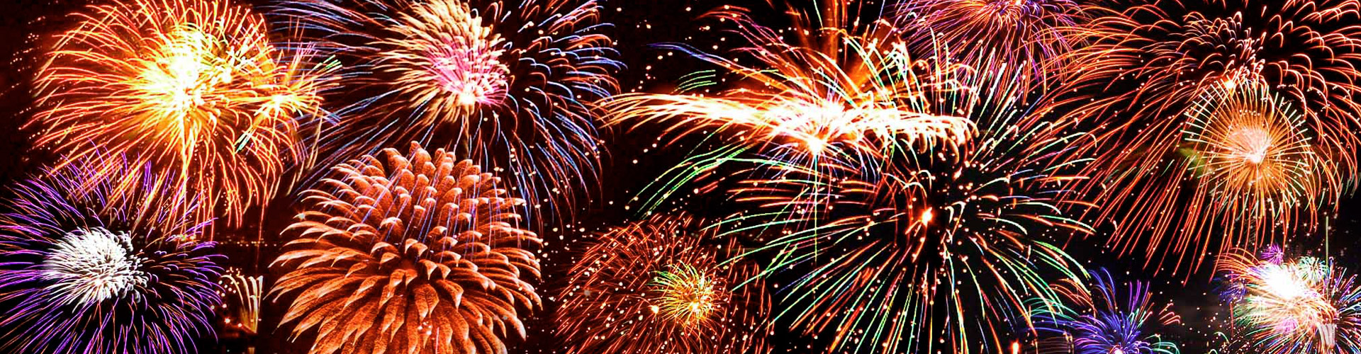 Focs artificials de la revetlla de Sant Joan.